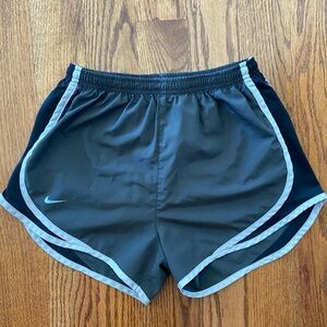 Grey Black Light Grey Nike Dri Fit Running Shorts S